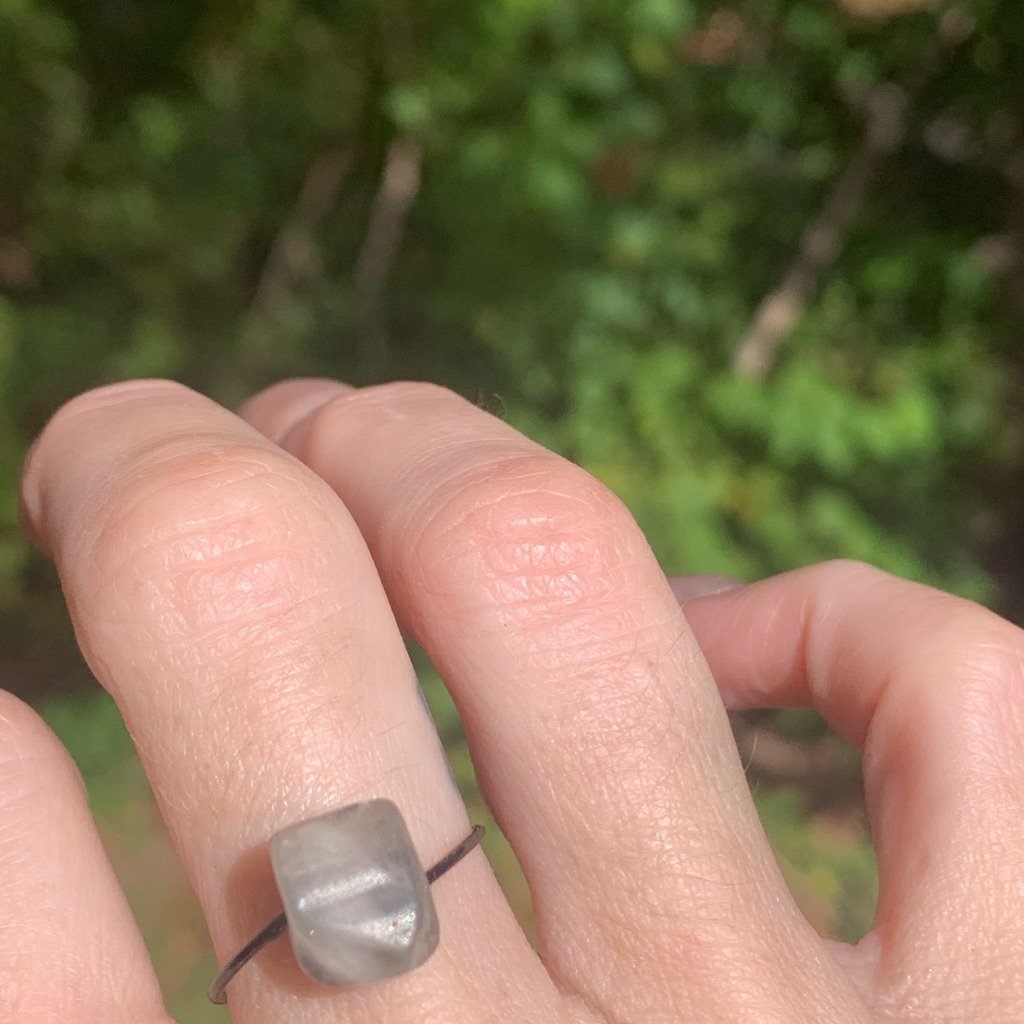 Raw Topaz Ring